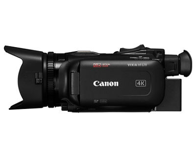 Canon VIXIA HF G70 Camcorder - Right Side