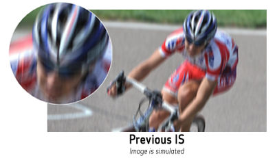 previous image stabilization example of biker