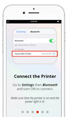 IVY Mini Print App Setup For iOS - Step 4
