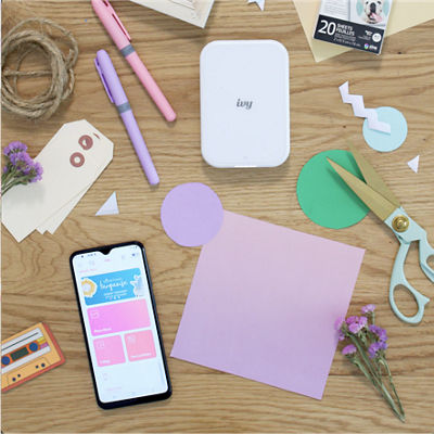 IVY 2 on a Table Used for Gift Wrapping