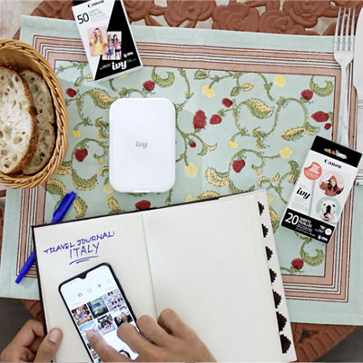 IVY 2 on a Lunch Table During Vacation