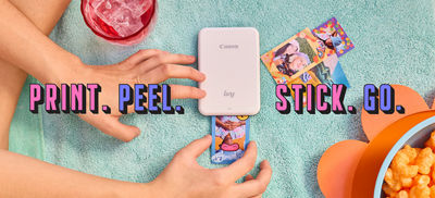 Print. Peel. Stick. Go. 