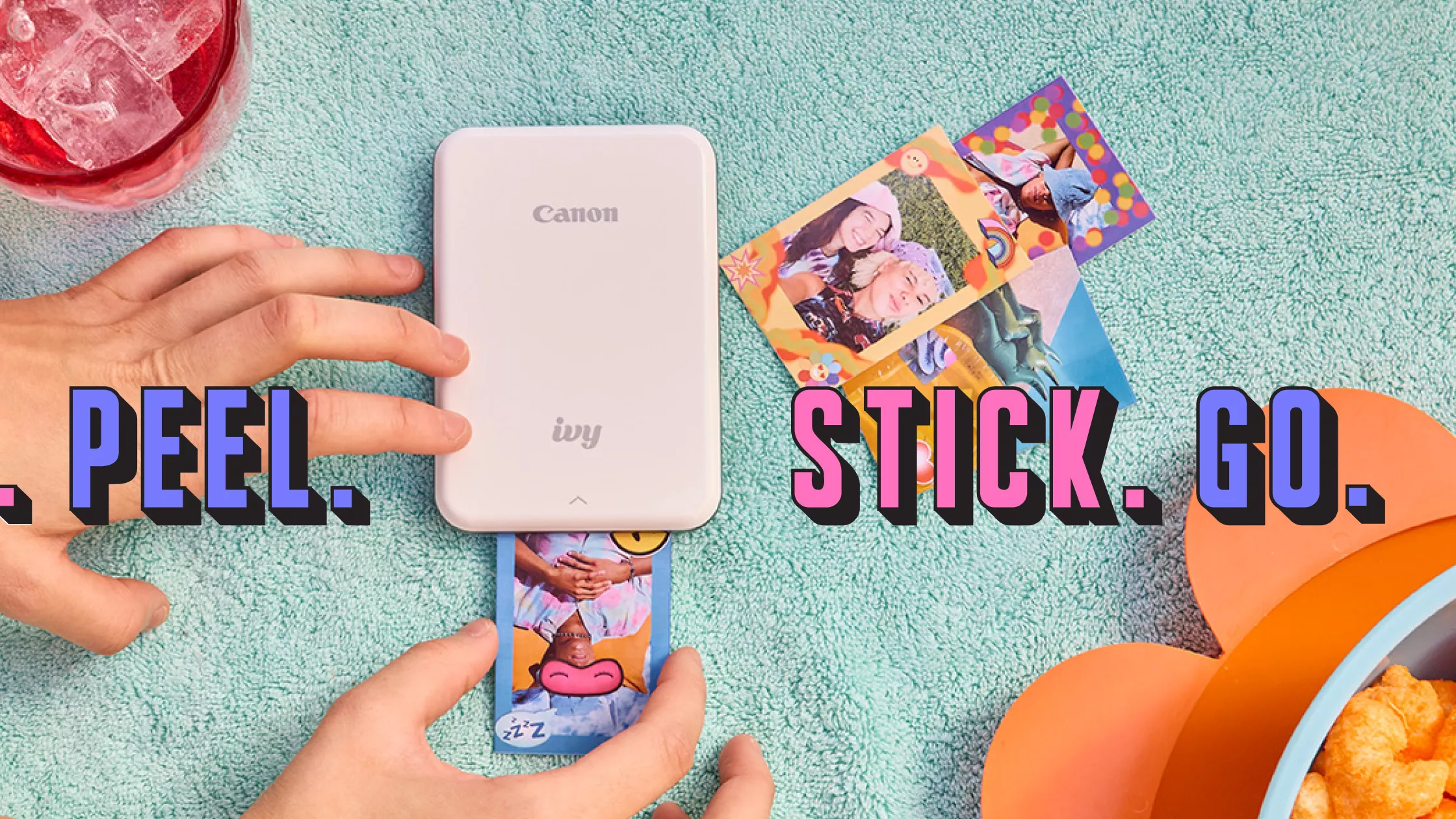 Palm-Sized Photo Printers : IVY Mini Photo Printer