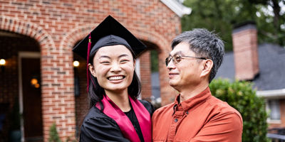 Dad & Grad Daughter