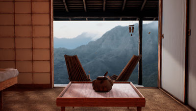 Tea House Environment made by Canon Kokomo