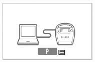 Connecting the SELPHY ES3 / ES30 / ES40 to the computer