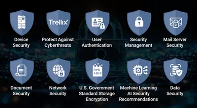 Security logos and icons