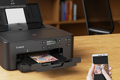 Picture being Printed from a Cell Phone to the PIXMA TS702a