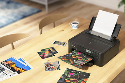 PIXMA TS702a Printing Many Pictures
