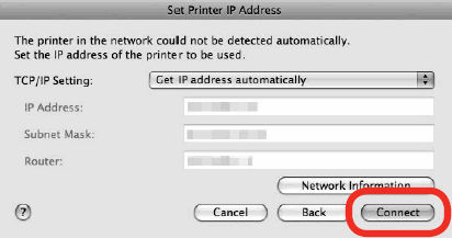Connect a PIXMA MX860 to a Mac Over a Wireless Network