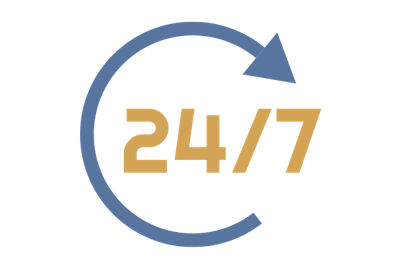 24 7 Help Desk Support icon
