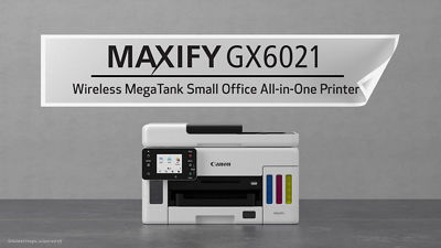 Meet the Canon GX6021 Wireless MegaTank Small Office All-in-One Printer