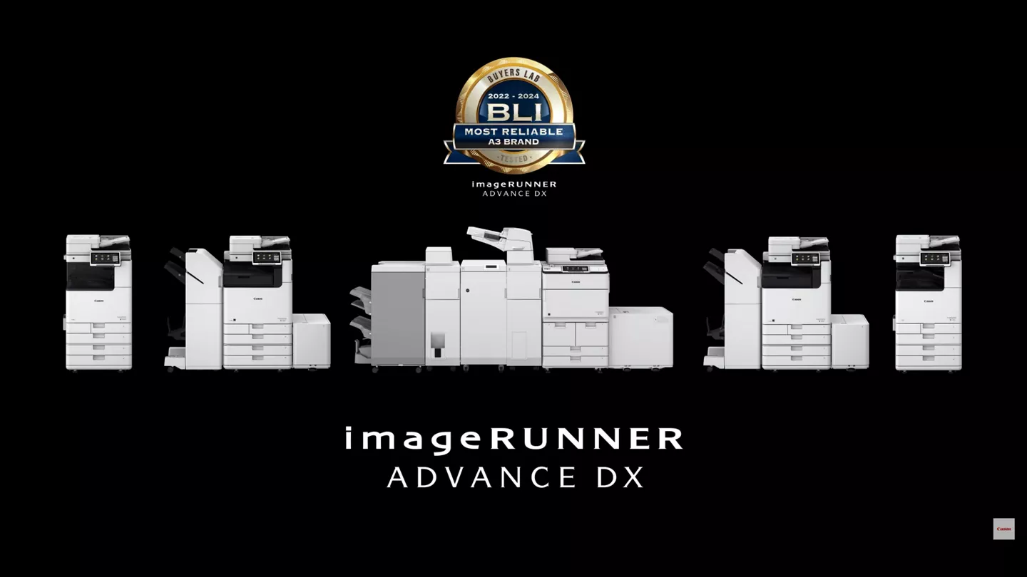 Outstanding Reliability and Durability of the Canon imageRUNNER ADVANCE DX Product Line