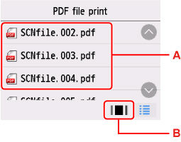 Print Documents (PDF) Saved on a USB Flash Drive - TC-20M