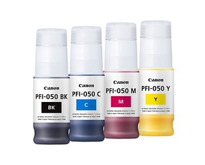 Set of PFI-050 Ink Bottles