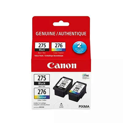 PG-275/CL-276 Black and Colour Ink Value Pack