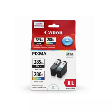 Canon PG-285XL / CL-286XL Black and Colour Ink Value Pack