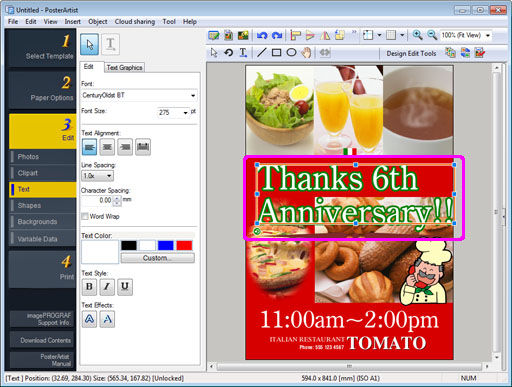 PosterArtist - Creating Posters