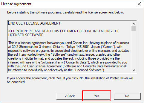 How to Connect the Printer to a Wired LAN with a Downloaded Driver - PRO-10
