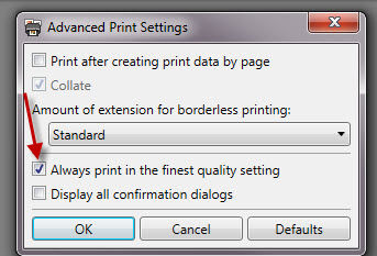 Print Quality Feature is Grayed out in Print Studio Pro Version 2.1.0