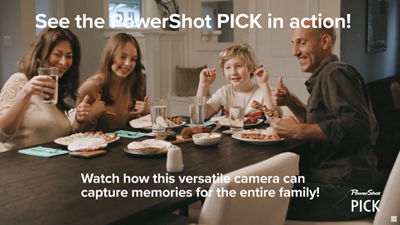 PowerShot PICK in action