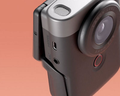 PowerShot V10 - Showing HDMI Port