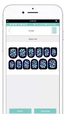 Customizing Nail Stickers - Step 2