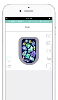 Customizing Nail Stickers - Step 4