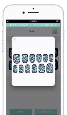 Customizing Nail Stickers - Step 5