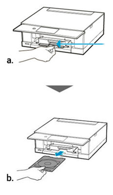 Load Nail Sticker Paper - PIXMA TS8220