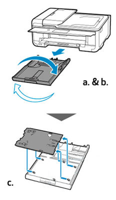Load Nail Sticker Paper - PIXMA TS9520 & TS9521c