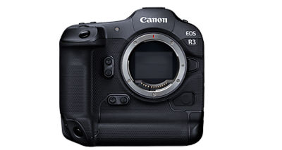 EOS R3 Front View