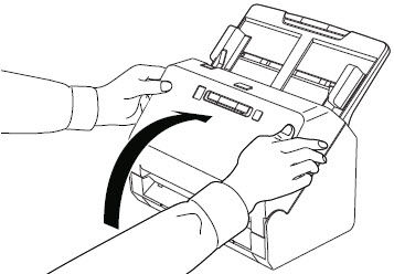 Cleaning the Scanning Glass and the Rollers (R40)