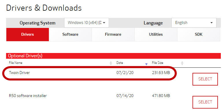How do I connect my R50 scanner to a Wi-Fi network?