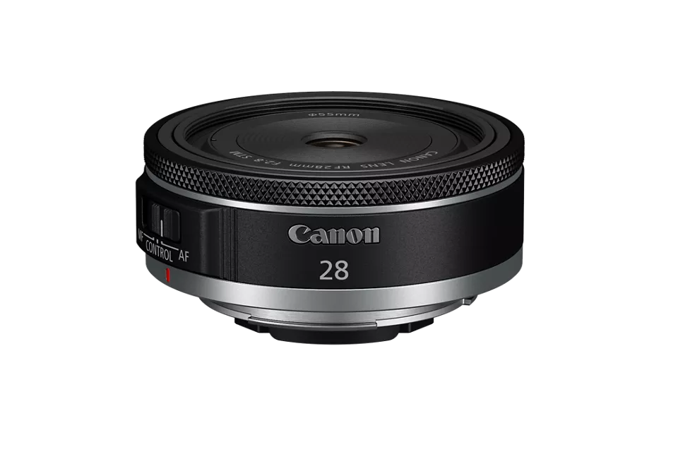 RF28mm F2.8 STM - Front View