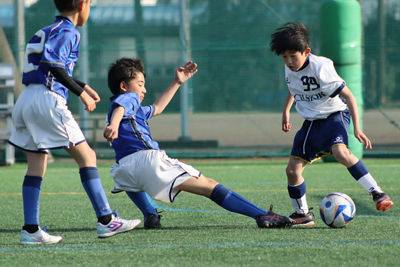 Kids Playing Soccer