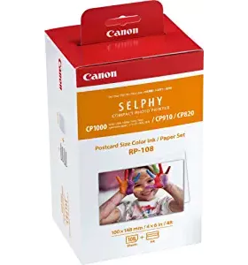 Canon SELPHY Ink/Paper Kit: Combo Packs for SELPHY Printers