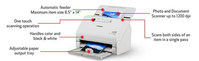 imageFORMULA RS40 with Features Listed