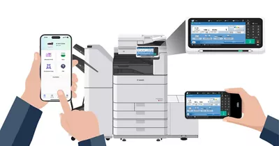 Image of Canon PRINT user interface