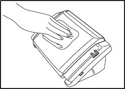 In order to keep the scanner in good condition, clean the scanning ...