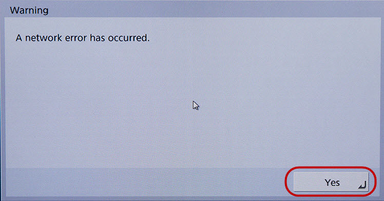 How to recover from Web Application Mode on the ScanFront 400.