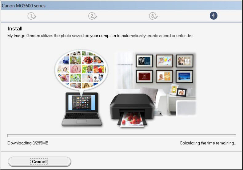 The software chosen will be downloaded and installed