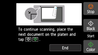 Scanning from the Operation Panel and Sending via Email - TS9120
