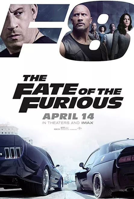 F8: The Fate of the Furious Poster