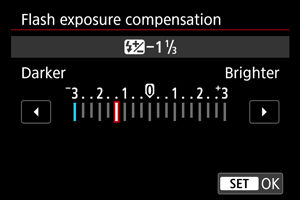 EOS R5: Flash Function Settings