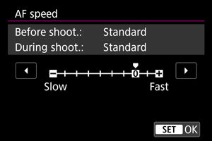 EOS R6: Customizing AF Functions