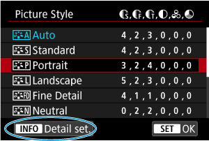 EOS R50: Picture Style Customization
