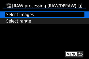 EOS R5: RAW Processing (RAW/DPRAW)