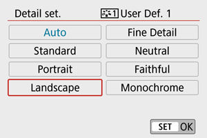 How to register picture styles on the EOS M50 Mark II.