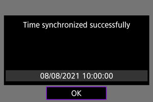 EOS R3: Syncing Time Between Cameras